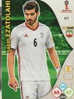 FIFA WORLD CUP RUSSIA 2018 Adrenalyn XL 177 EZATOLAHI IRAN