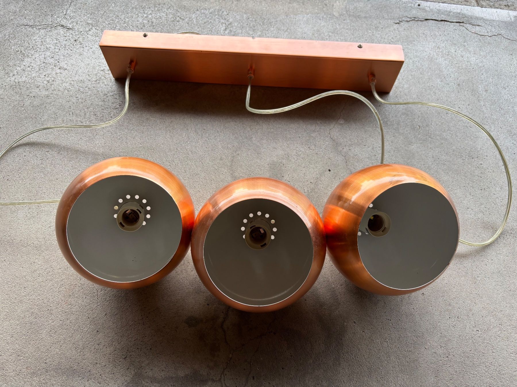 Lampadari & plafoniere: 3-set Pendelleuchte Vintage Hängelampe – Usato da Thalwil venduto da Swisshoneys 1