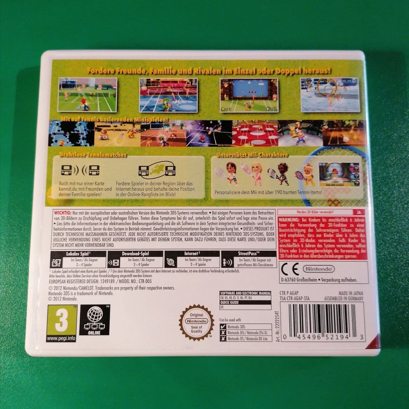 Giochi: Mario Tennis Open – Usato da Grindelwald venduto da lego9 3