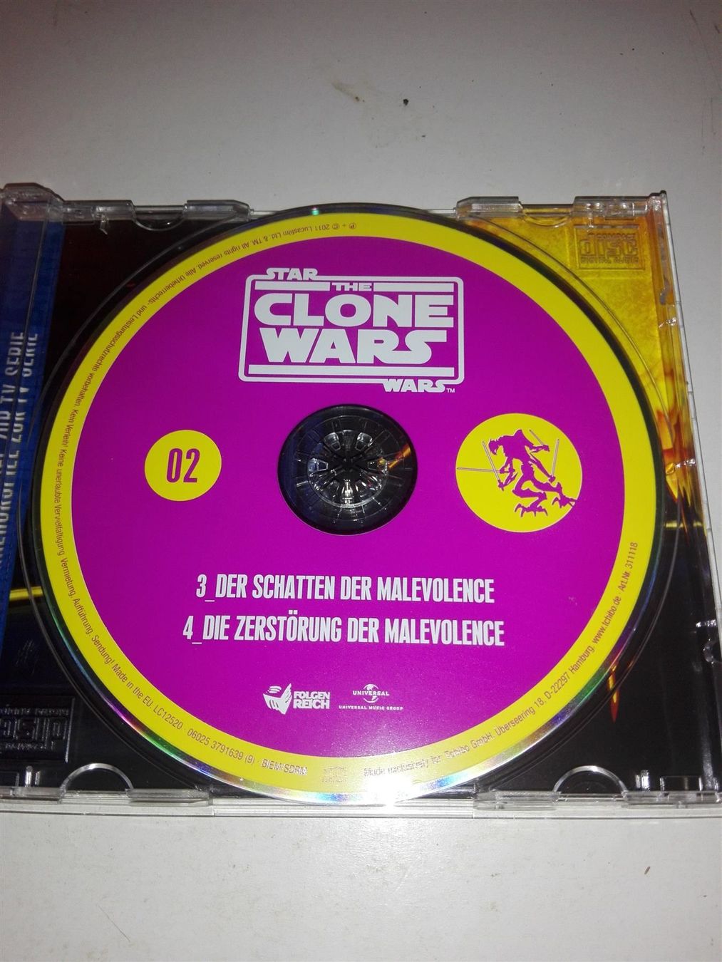 Audiolibri: Star Wars - The Clone Wars  (1 + 2) – Usato da St.Galllen venduto da elkaphone 5