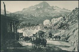 VS Belvédère - Furka Pass - Postkutsche - Kutsche - Oberwald