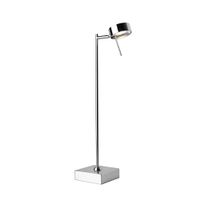 Tischleuchte, Dimmer, Chrom, Rund