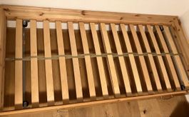 Flexa Ausziehbett  90x190 mit klappbeinen