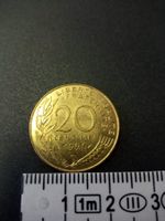 20 Centimes, Frankreich, 1996. Sammlermünze!