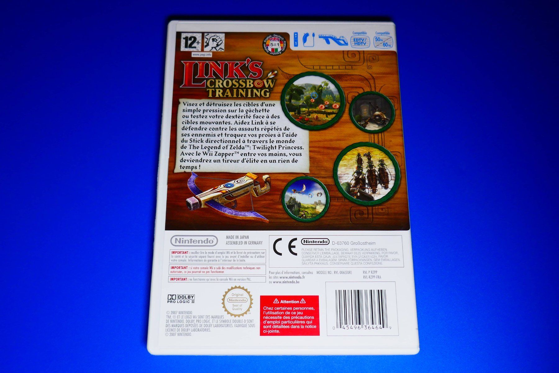 Nintendo Giochi: Link's Crossbow Training & VIP - Nintendo Wii – Usato da Vuarrens venduto da Espace-Retro 4