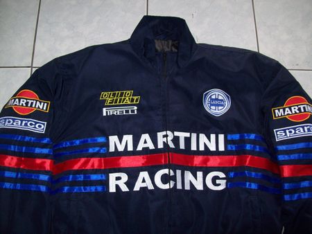 NEU LANCIA MARTINI RACING Fan Jacke navy alle Größen/Modelle