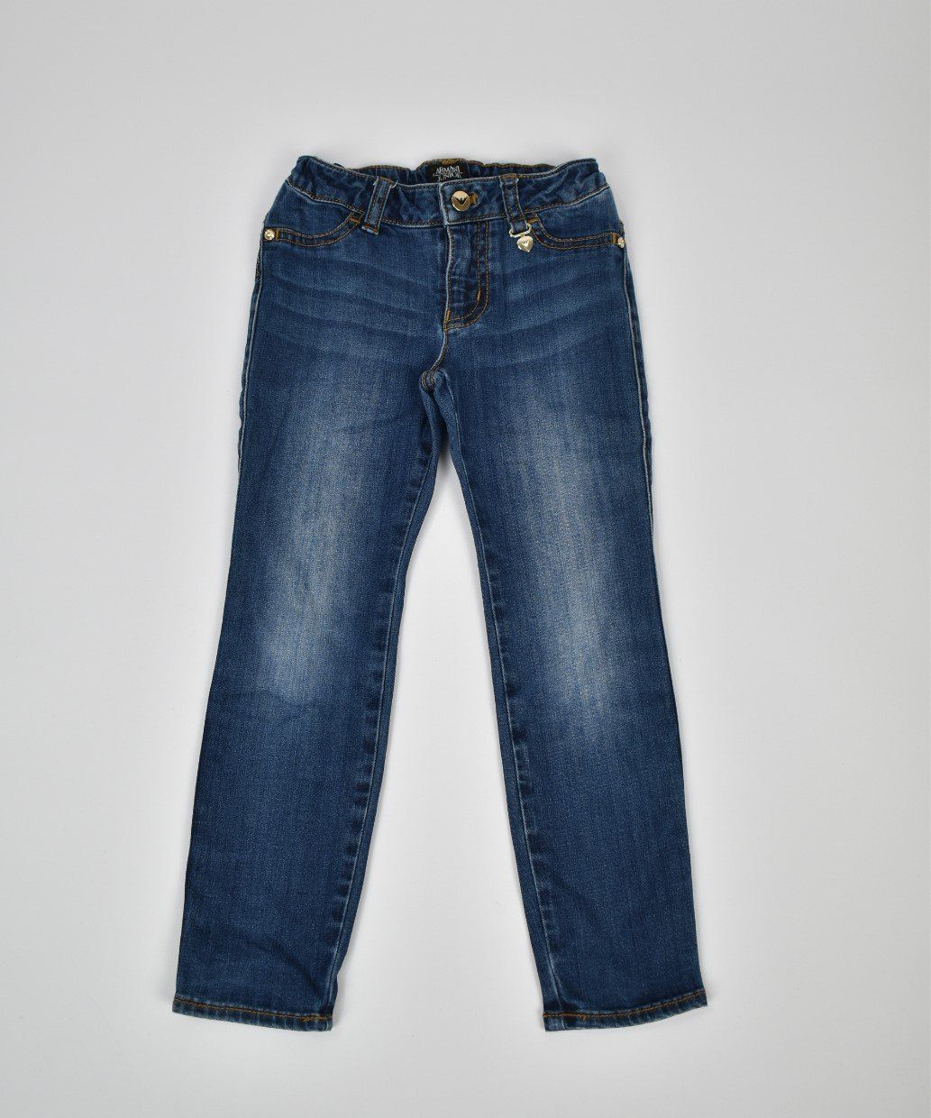 Armani Pantaloni: Armani Junior Jeans, Mädchen, Gr.104, skinny – Usato da Nürensdorf venduto da 2ND_STORY