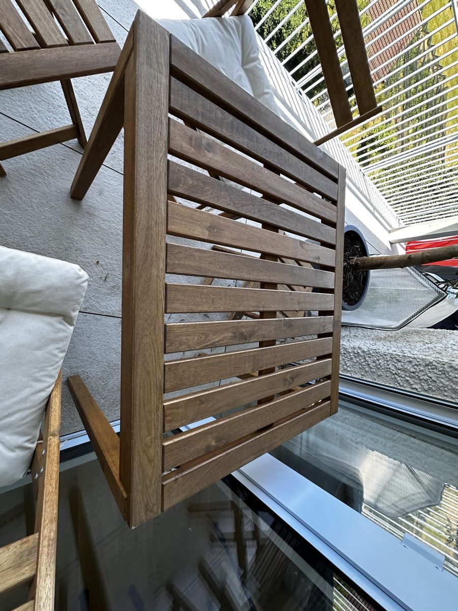Ikea Set di tavolo e panche: Nämmarö Gartenmöbelset – Usato da Münchenstein venduto da jwp 5