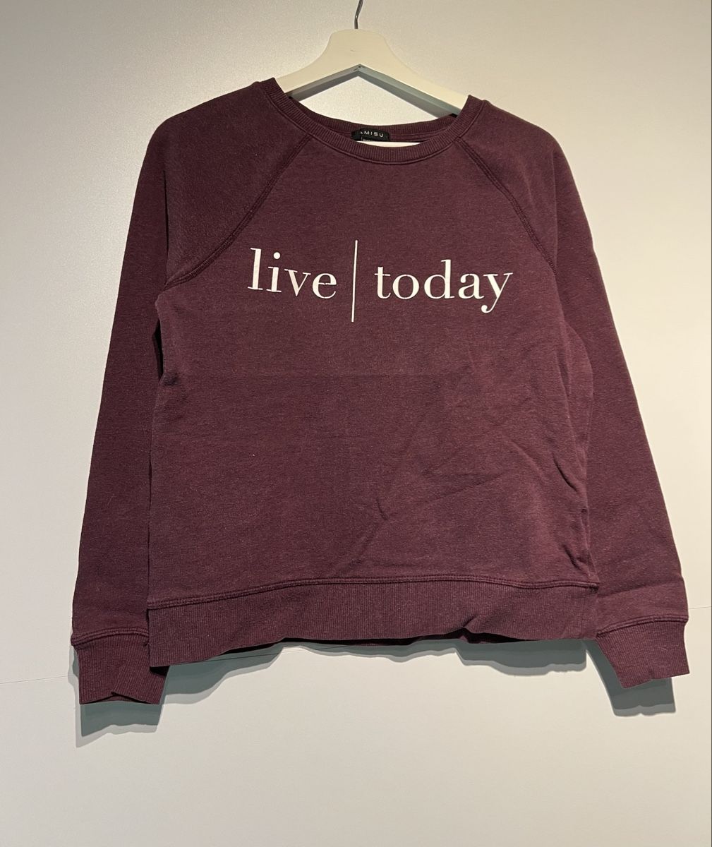 Pullover & Sweatshirts: Pullover bordeaux Grösse S – Gebraucht aus Fribourg von ank74