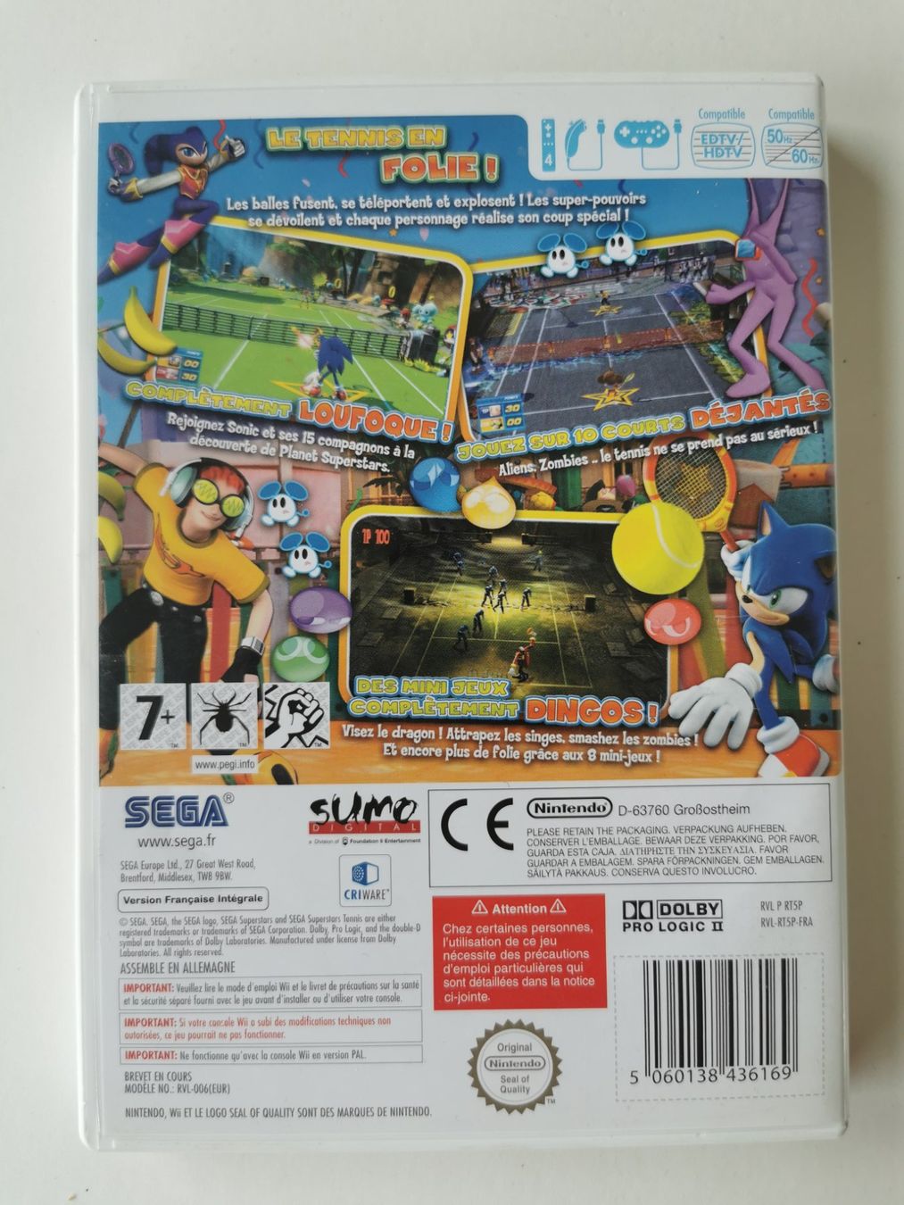 Sega Spiele: Wii - Sega Superstar Tennis – Gebraucht aus Lenzburg von eyworld 2