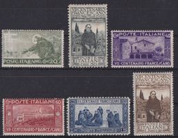 Italien 1926: Serie Franziskus *