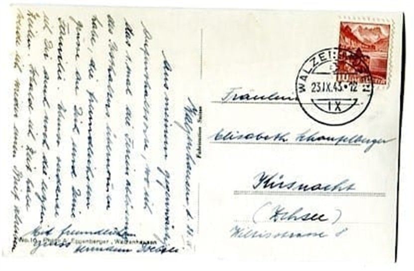 Cartoline postali: Walzenhausen, Kirchenplatz – Usato da Ottikon b.Kemptth. venduto da Neptun1974 1