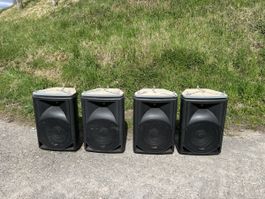 4x JB Systems PL-12 Passiv Lautsprecher