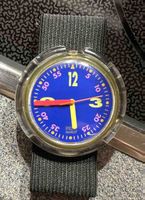 Armbanduhr Swatch Unisex blau gelb