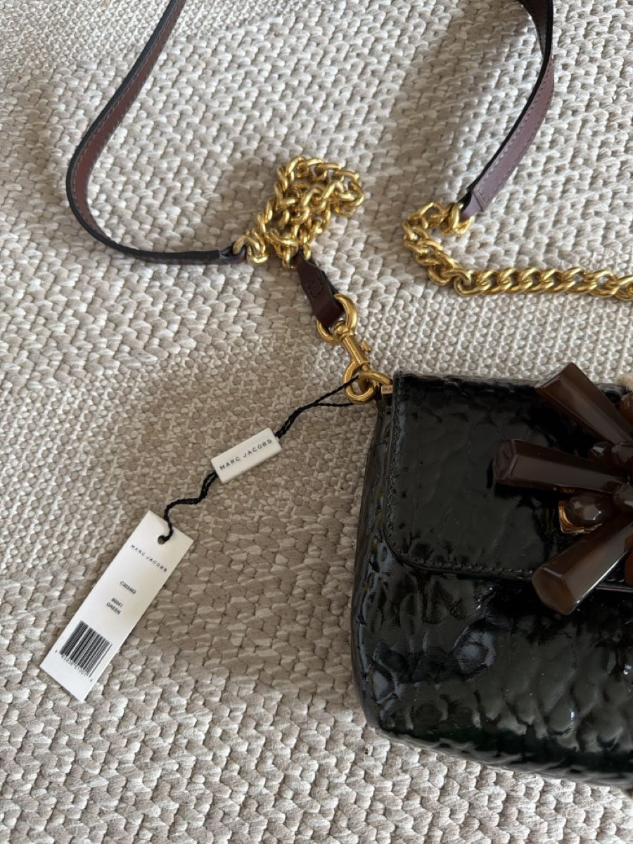 Marc Jacobs Borse da donna: Sac Marc Jacobs vert verni avec chaîne dorée - neuf – Usato da Lausanne venduto da Pascal9999 2