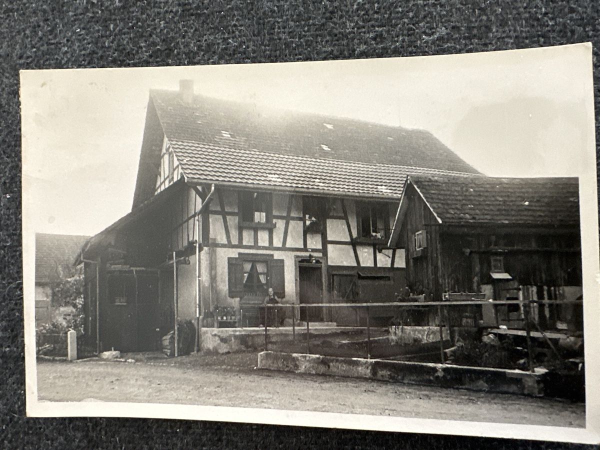Ansichtskarten: Bonstetten Baden 1942 – Gebraucht aus Wettingen von Phibras