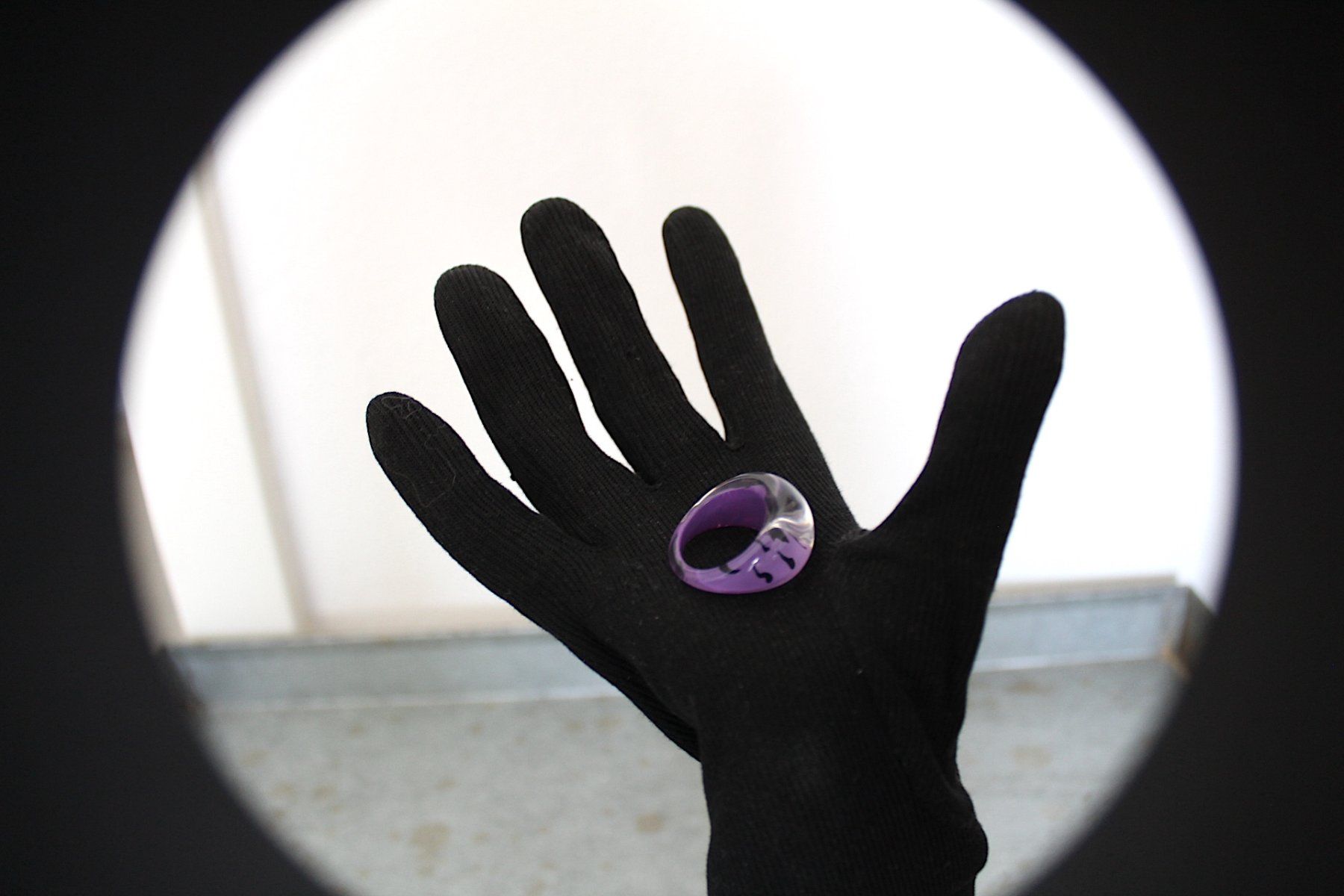 Anelli: Kunststoff Ring Gr. 55 - 17.7 – Usato da Locarno venduto da madame-tus-sauds 1