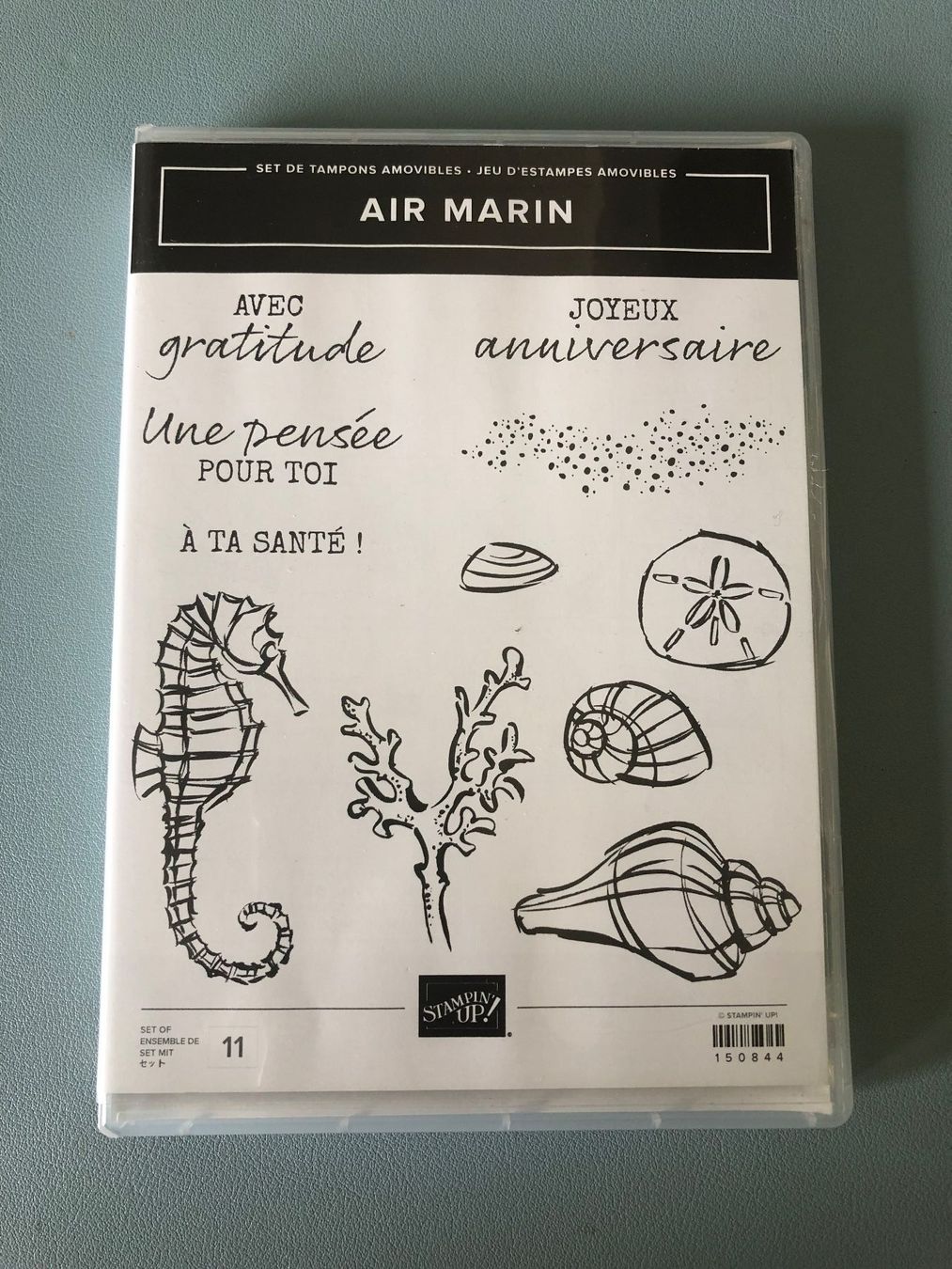 Stampin' up! Tampons: Air Marin - Stampin Up - A – Neuf avec emballage d'origine à Neukirch (Egnach) par muolen
