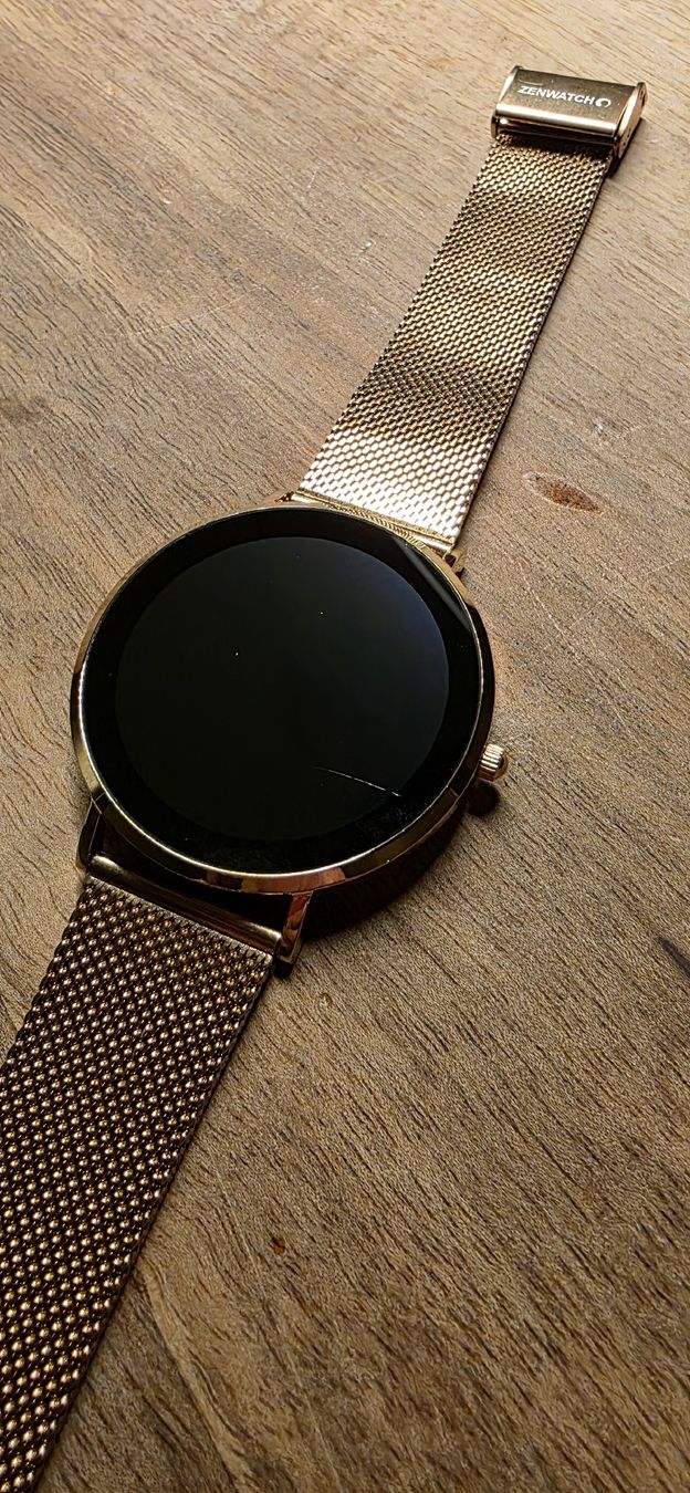 Smart Smartwatch: ZENWATCH Venice goldfarben – Gebraucht aus Lengwil von Kati431 1
