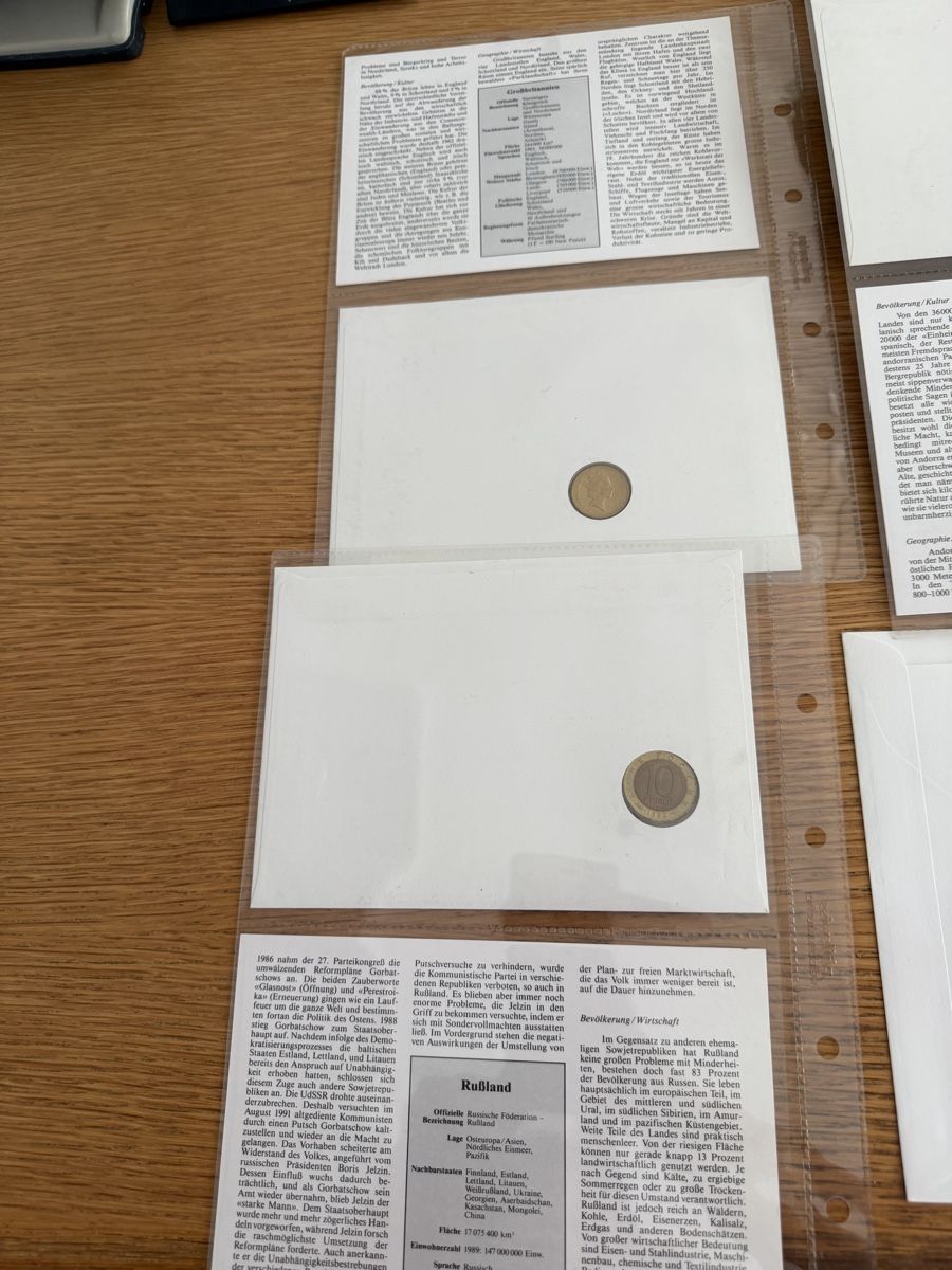 Toutes les monnaies: Diverse. Numisbriefe – D'occasion à Murgenthal par Tina_4055 4