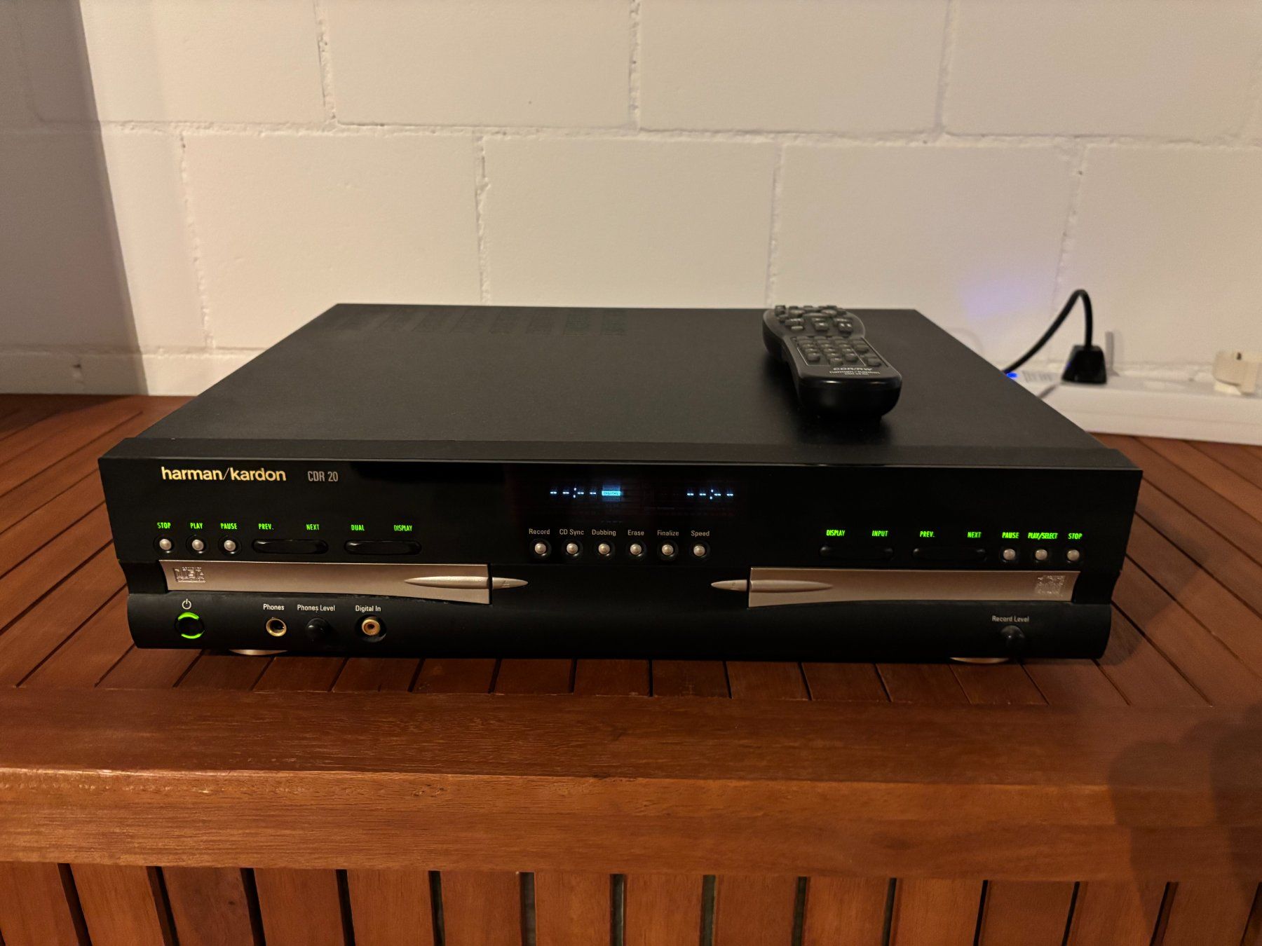 Harman-Kardon Registratori: Harman Kardon CDR-20 High-End CD-Recorder – Usato da Berg TG venduto da Volker-Kampfgarten