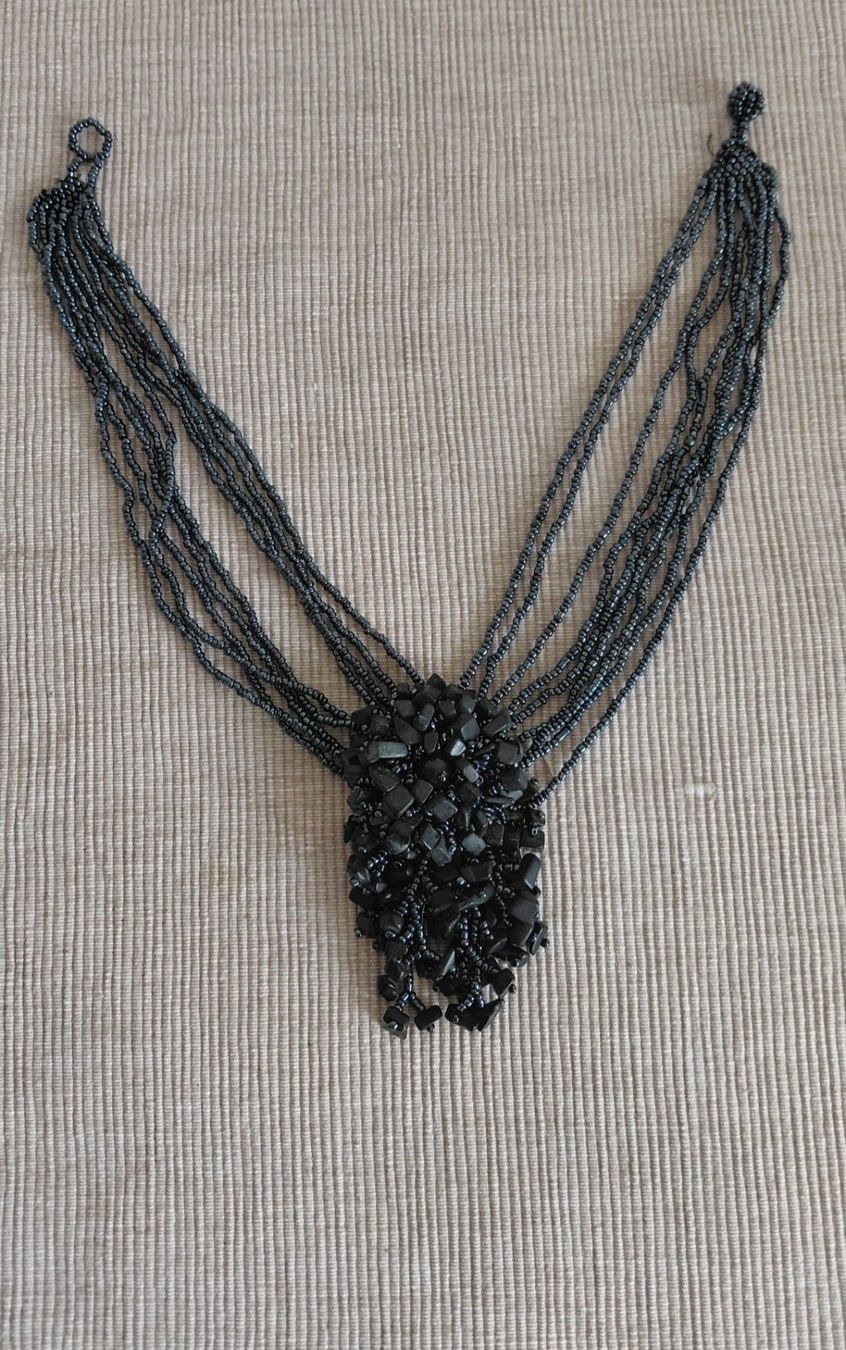 Mineralien & Heilsteine: Vintage Halsband mit Onyx Stein – Neu (gemäss Beschreibung) aus Horgen von zur_jq85 4