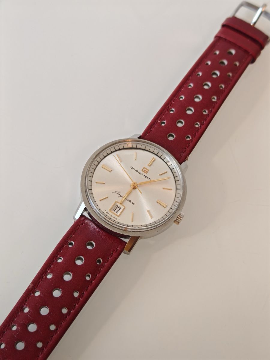 Orologi: GINSBO-MATIC Automatic mit Datum , sehr gepflegt – Usato da Lenzburg venduto da rao_n5pj 2