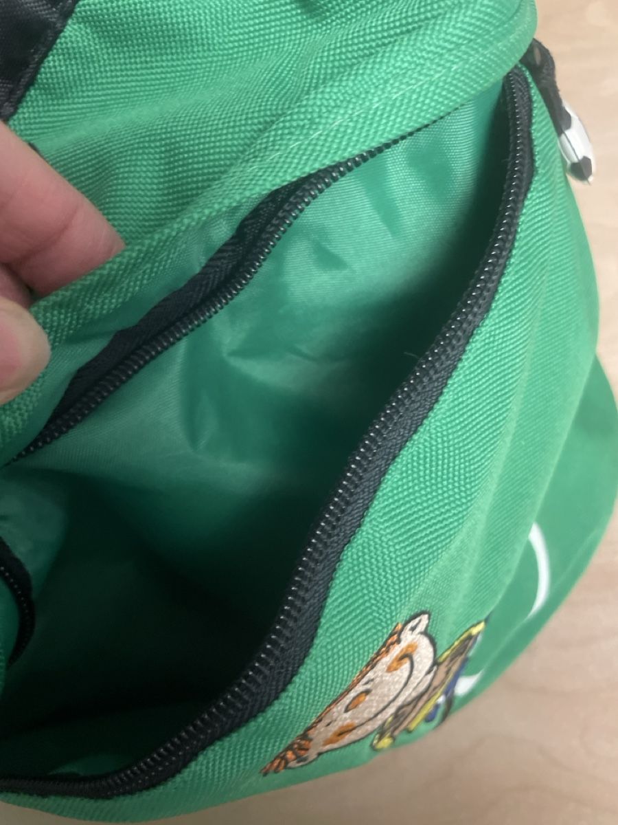 Borse & Zaini: Fussball Rucksack Grün mit Applikation  – Usato da Obergerlafingen venduto da cabo4 1