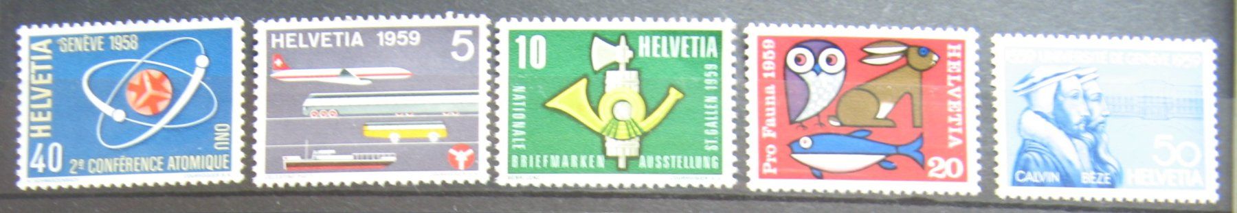 Tutti i francobolli: 1941 - 1959 Werbemarken postfrisch ** – Nuovo (secondo la descrizione) da Frauenfeld venduto da Interessent1 1
