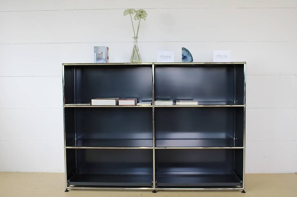 Scaffali: USM Regal in anthrazitgrau – Usato da Meinisberg venduto da atelier_TILIJA 8