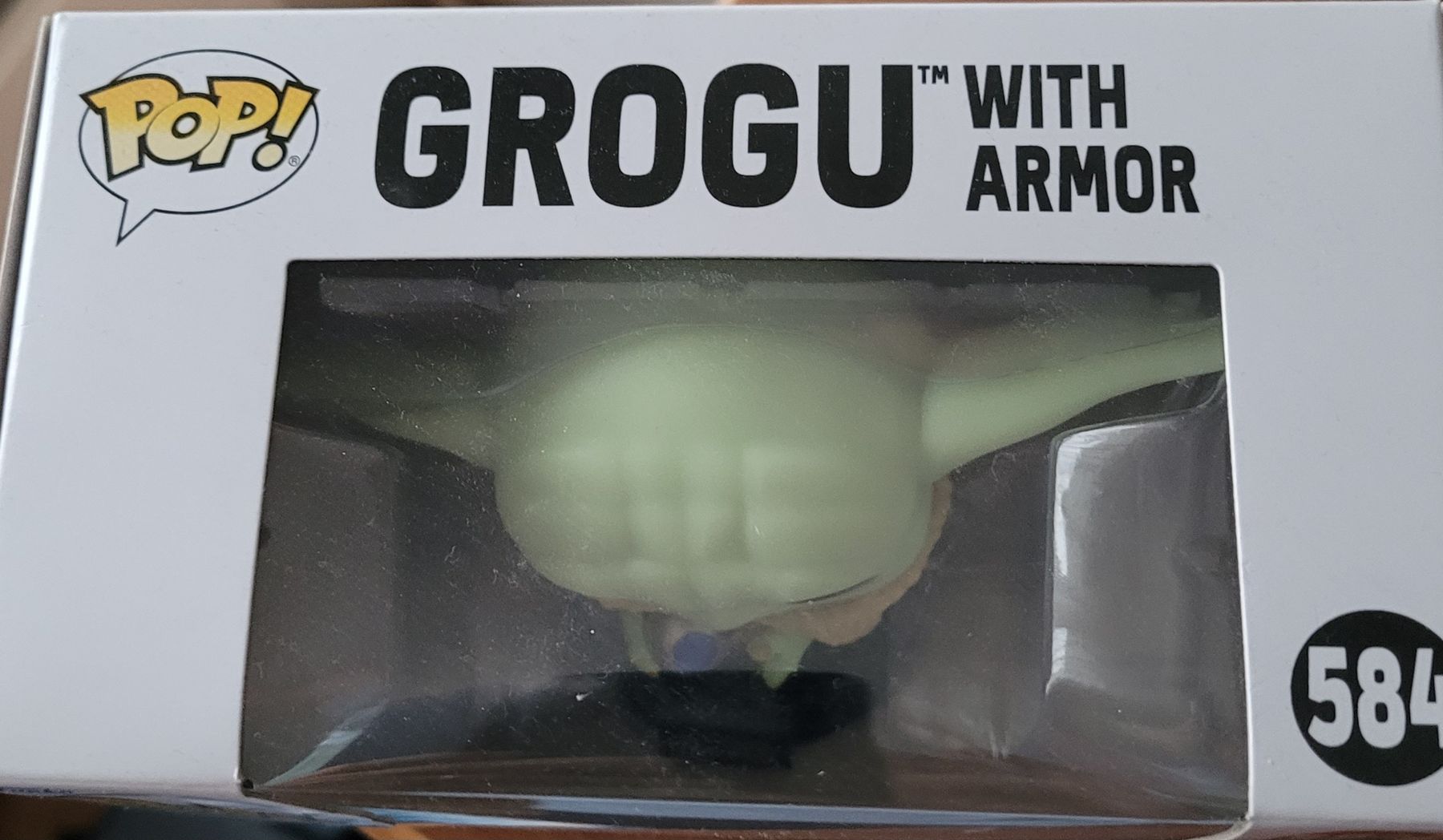 Star Wars Figuren: Funko Pop! Star Wars - Grogu with Armor - Selten! – Neu und originalverpackt aus Heinrichswil von Mari-75 3