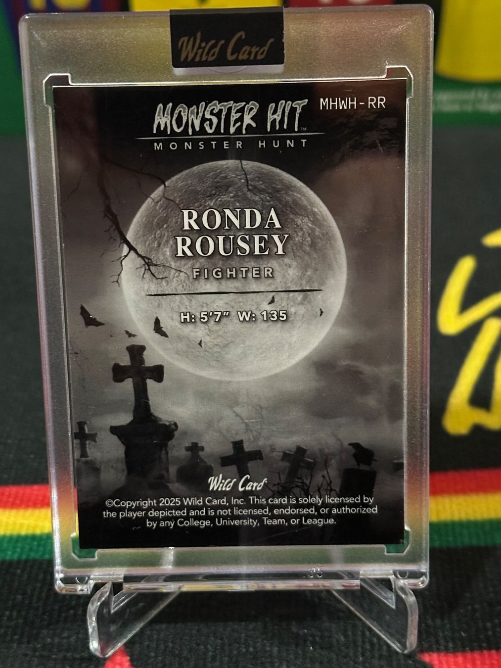 🔥 2025 Wild Card MONSTER HIT – 🔥 👻 RONDA ROUSEY 1/1 A1 (Gebraucht) in ...