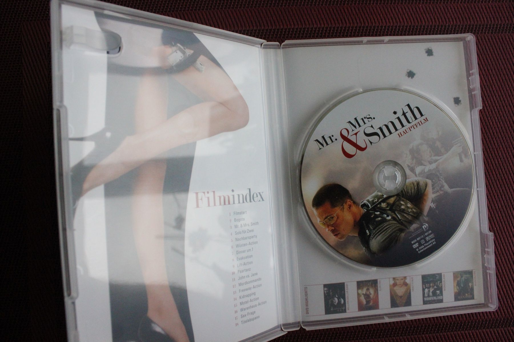 Tutti i DVDs: Mr. & Mrs. Smith  DVD (2377) – Usato da Geroldswil venduto da Schlumpfine1973 1