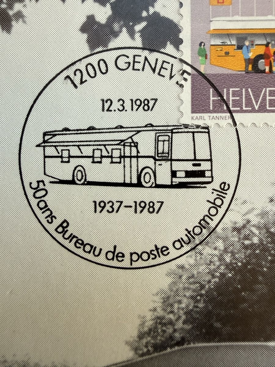Tutti i francobolli: Maximumkarte 1987 – Usato da Grenchen venduto da Bastet007 3