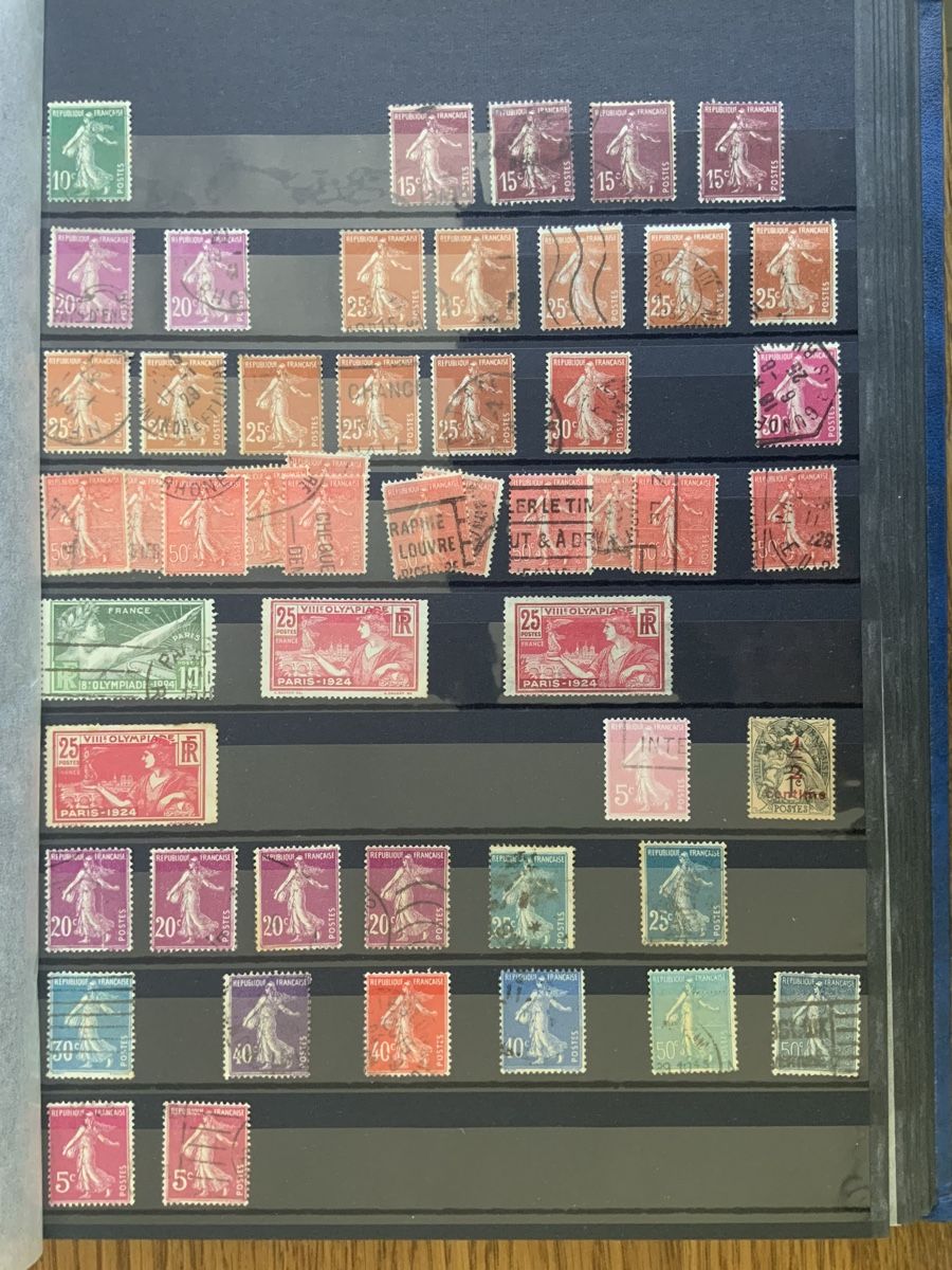 Alle Briefmarken: Frankreich Briefmarken – Gebraucht aus Binningen von chr_cr5n 6