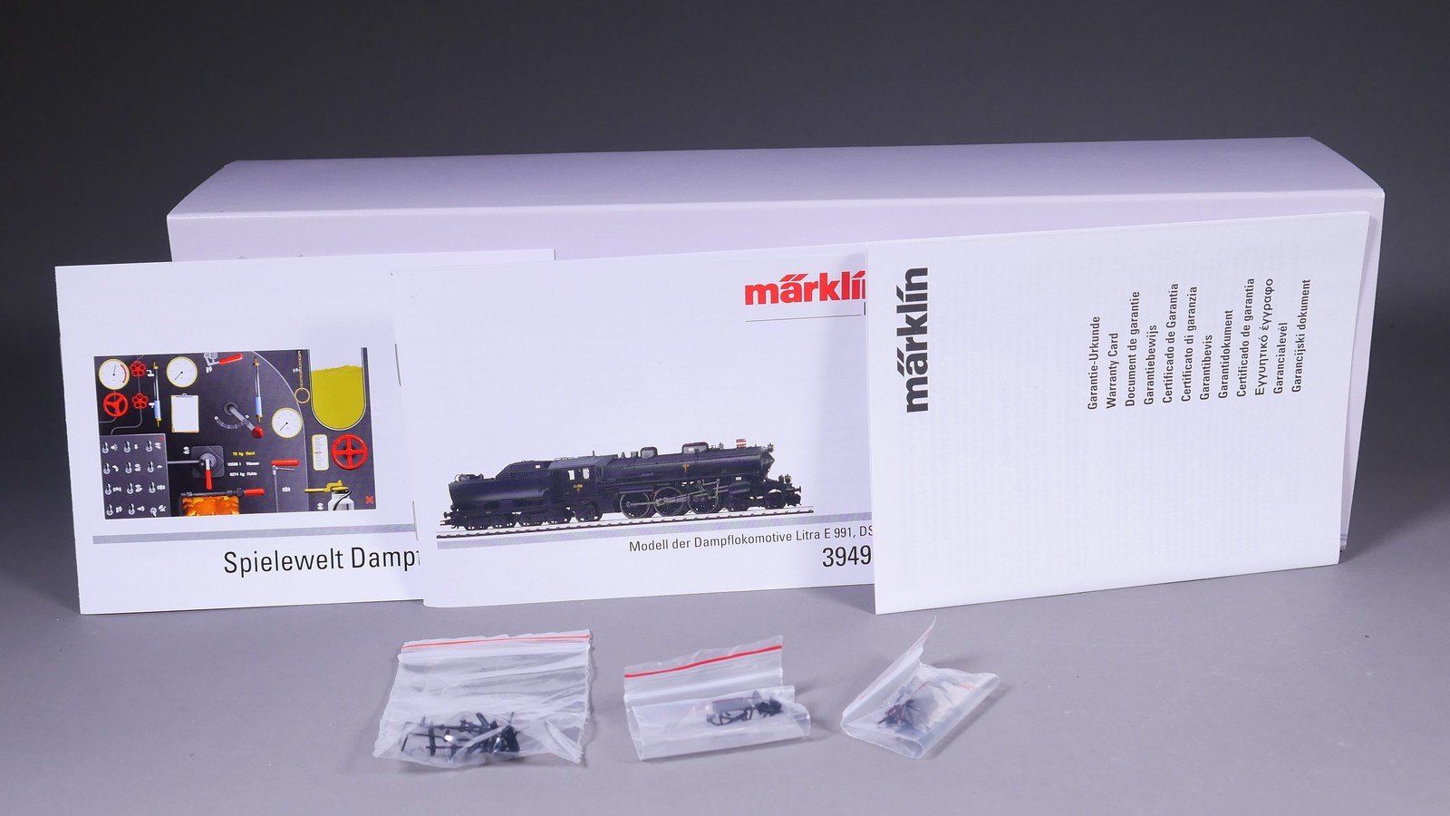 Märklin Modellini di ferrovie: Märklin 39491 Dampflok Litra E 991 DSB – Usato da Müllheim Dorf venduto da fischwein 2
