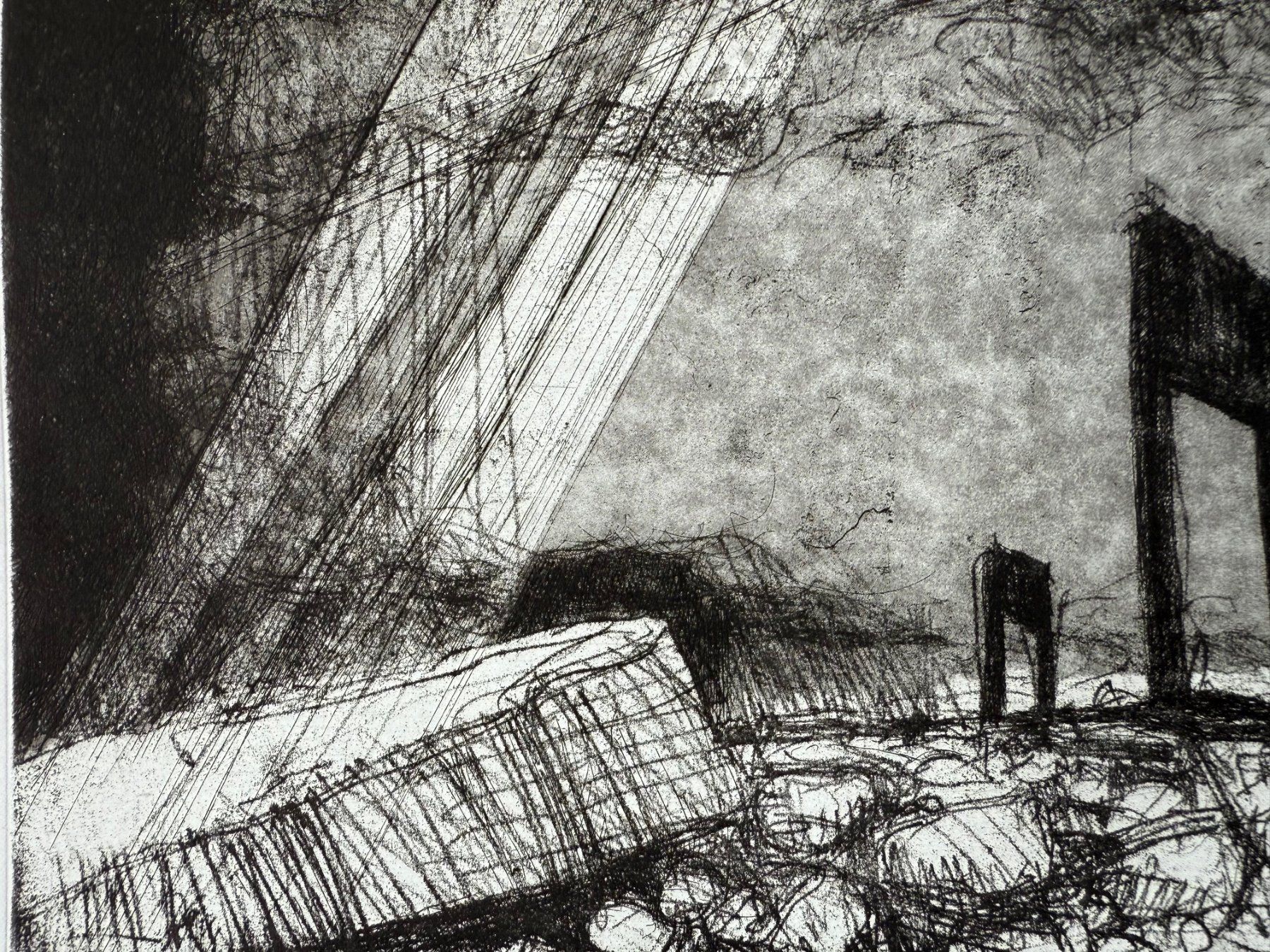Grafica & Litografie: Lithographie von Theo Hurter – Usato da Winterthur venduto da Barunggeli 5
