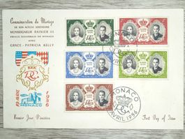 TR82 Enveloppe + Timbre San Marino 1956