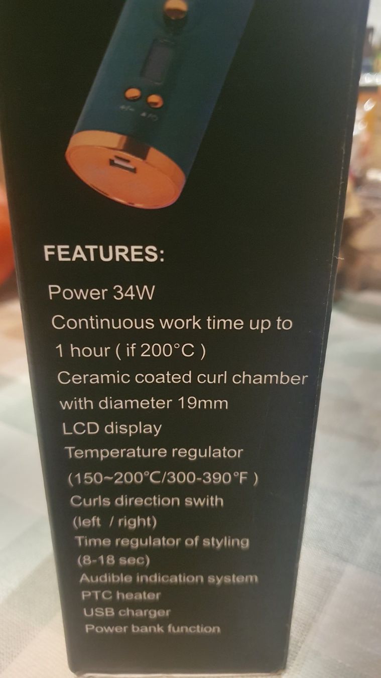 Piastre & Arricciacapelli: Ramindong Hair Curler RD-060A – Nuovo (secondo la descrizione) da Muttenz venduto da pixopus 8
