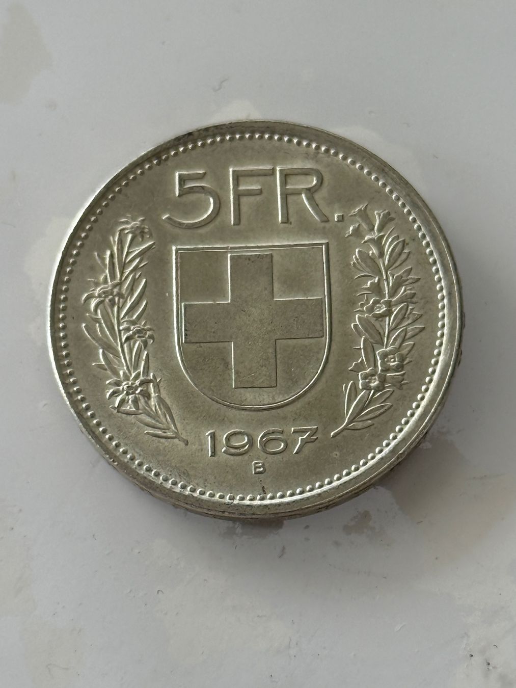Tutti le monete: 5 Franken 1967  Silber – Usato da Wallisellen venduto da SWISS_SILVER1 1