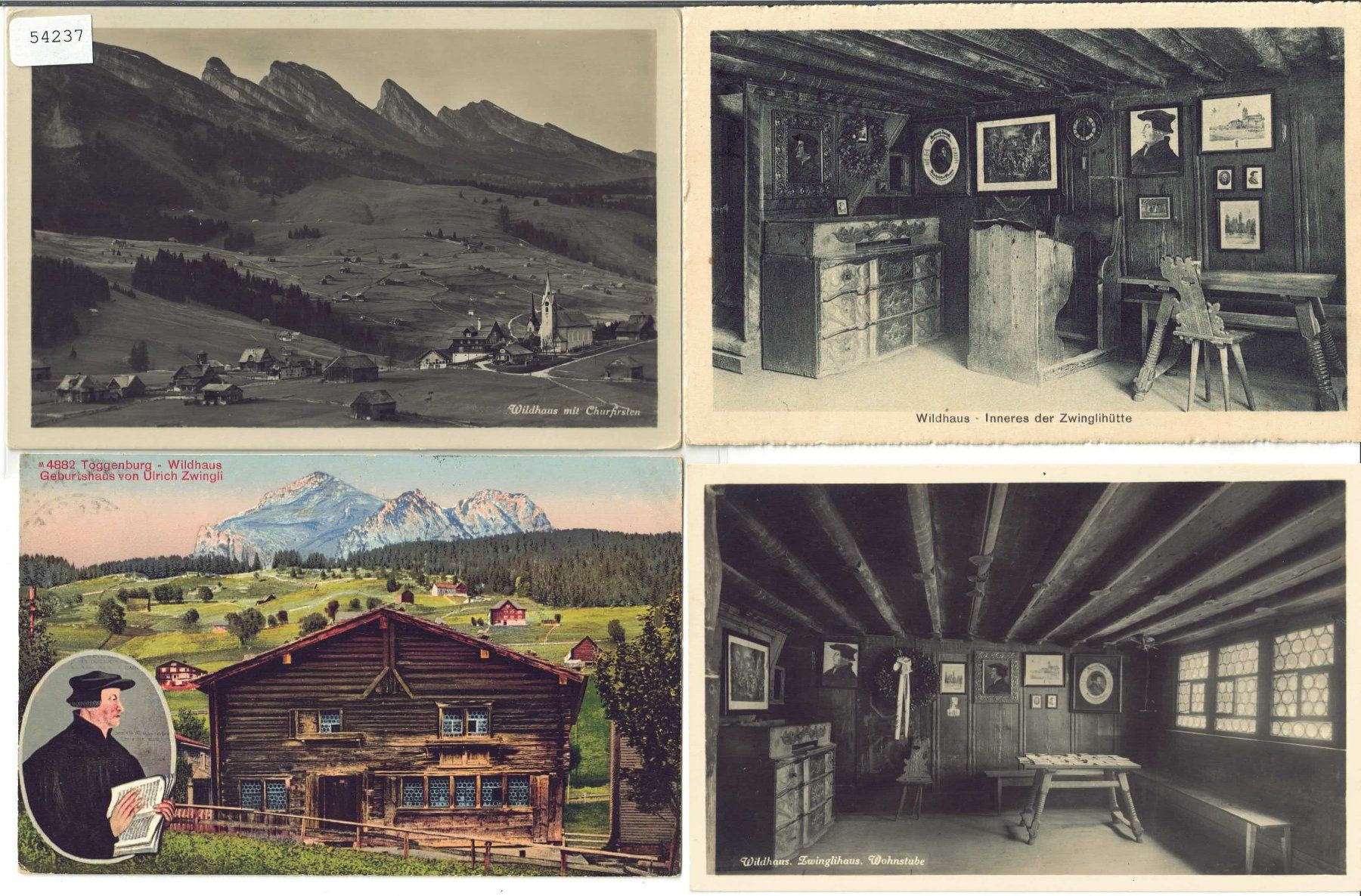 Cartes postales: 4 AK - Wildhaus – D'occasion à Ettingen par Kartenplanet