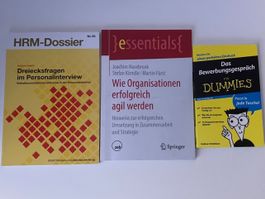 3 Bücher Personalwesen und Bewerbung guter Zustand