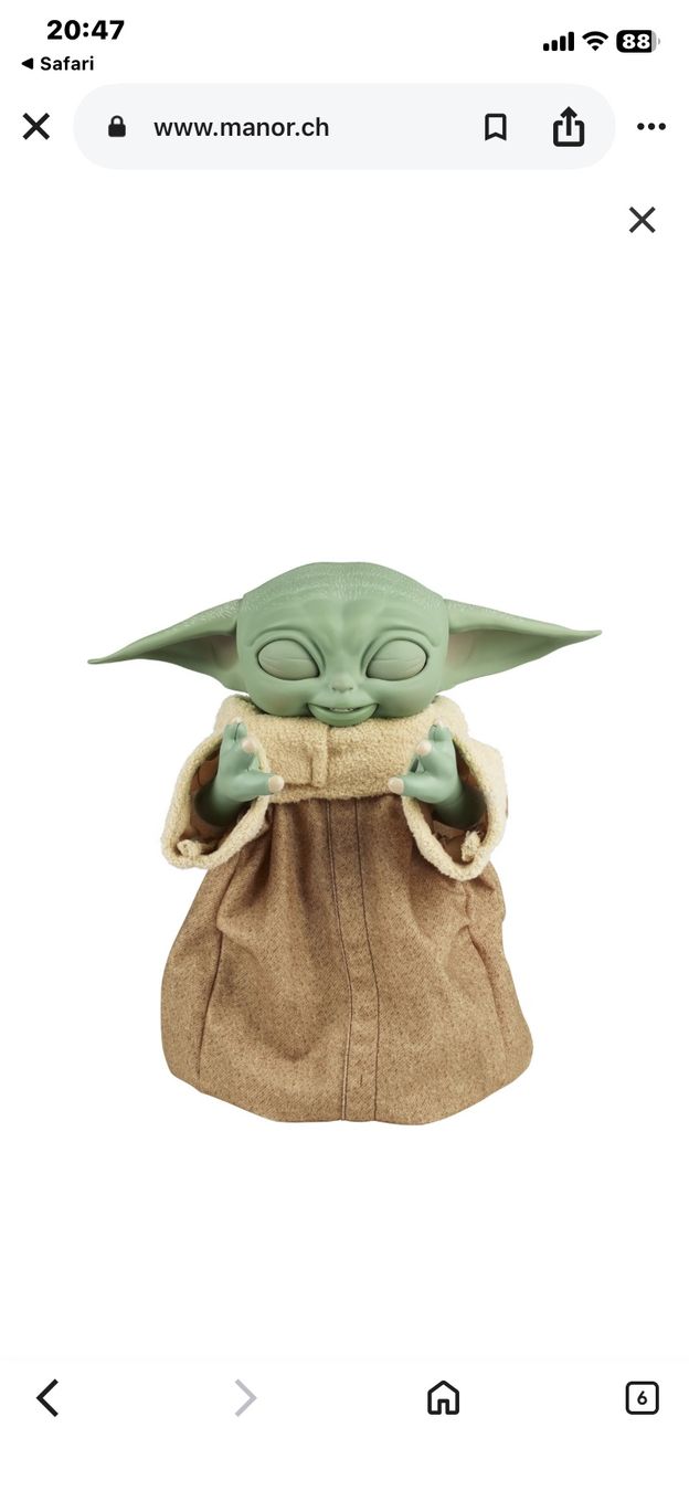 Star Wars Giocattoli: Star Wars Galactic Snackin’ Grogu – Usato da Schwarzenburg venduto da sarah2107 2