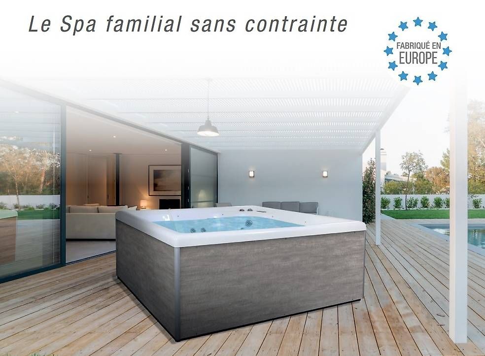 Whirlpool: NetSpa Wave Acryl Spa 5 Sitze – Usato da Lausanne venduto da UniDecoCasa 9
