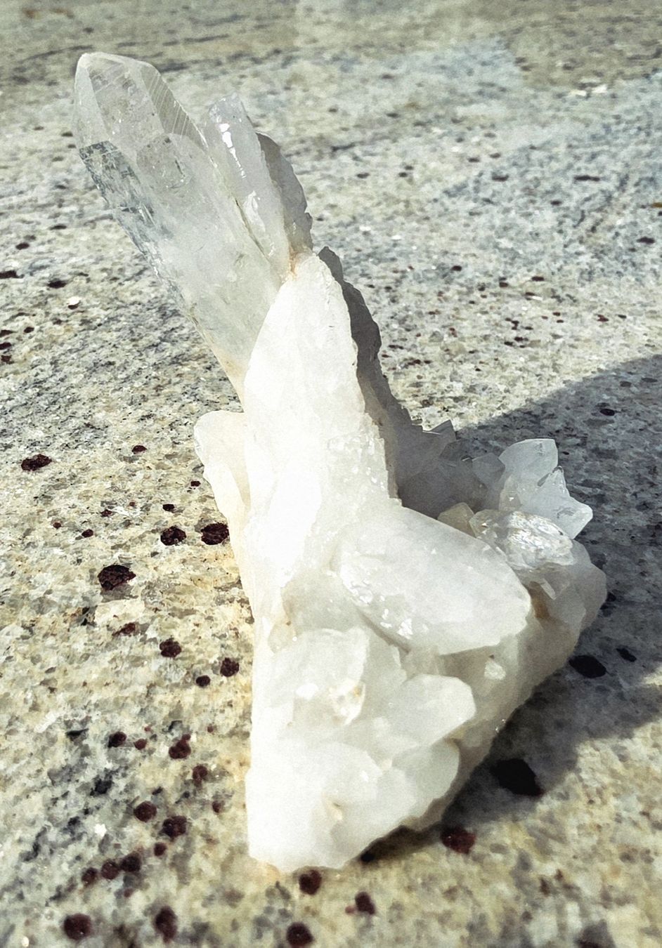 Minerali & Pietre curative: Bergkristall klar mit Durchsicht. 6cm – Usato da Glis venduto da nbu_65ys 1