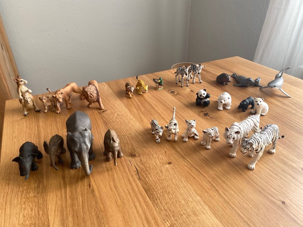 Schleichtiere 27 Stück Wildtiere | Kaufen auf Ricardo