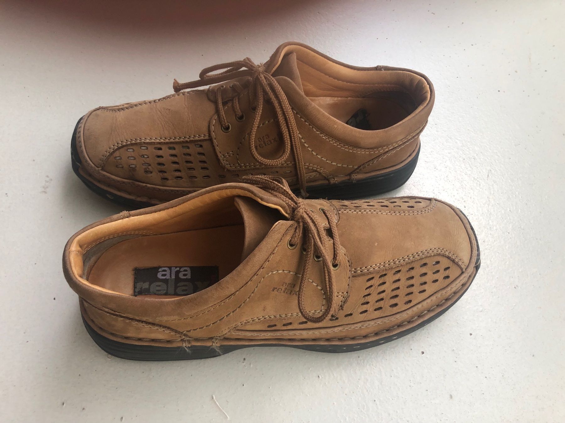 Ara Scarpe da uomo: Leichte Sommerschuhe "ARA" Wildleder Grösse 43 – Usato da Oberdiessbach venduto da CLAREN14 3