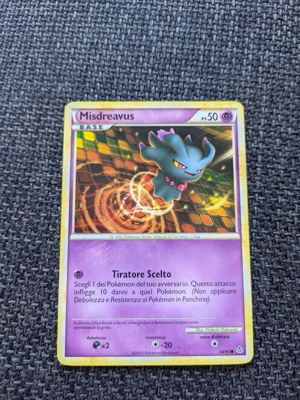 Pokémon Carte collezionabili: MISDREAVUS, UNLEASHED, UL54, COM, 2010, ITA, GD – Usato da Losone venduto da AlpineLayer