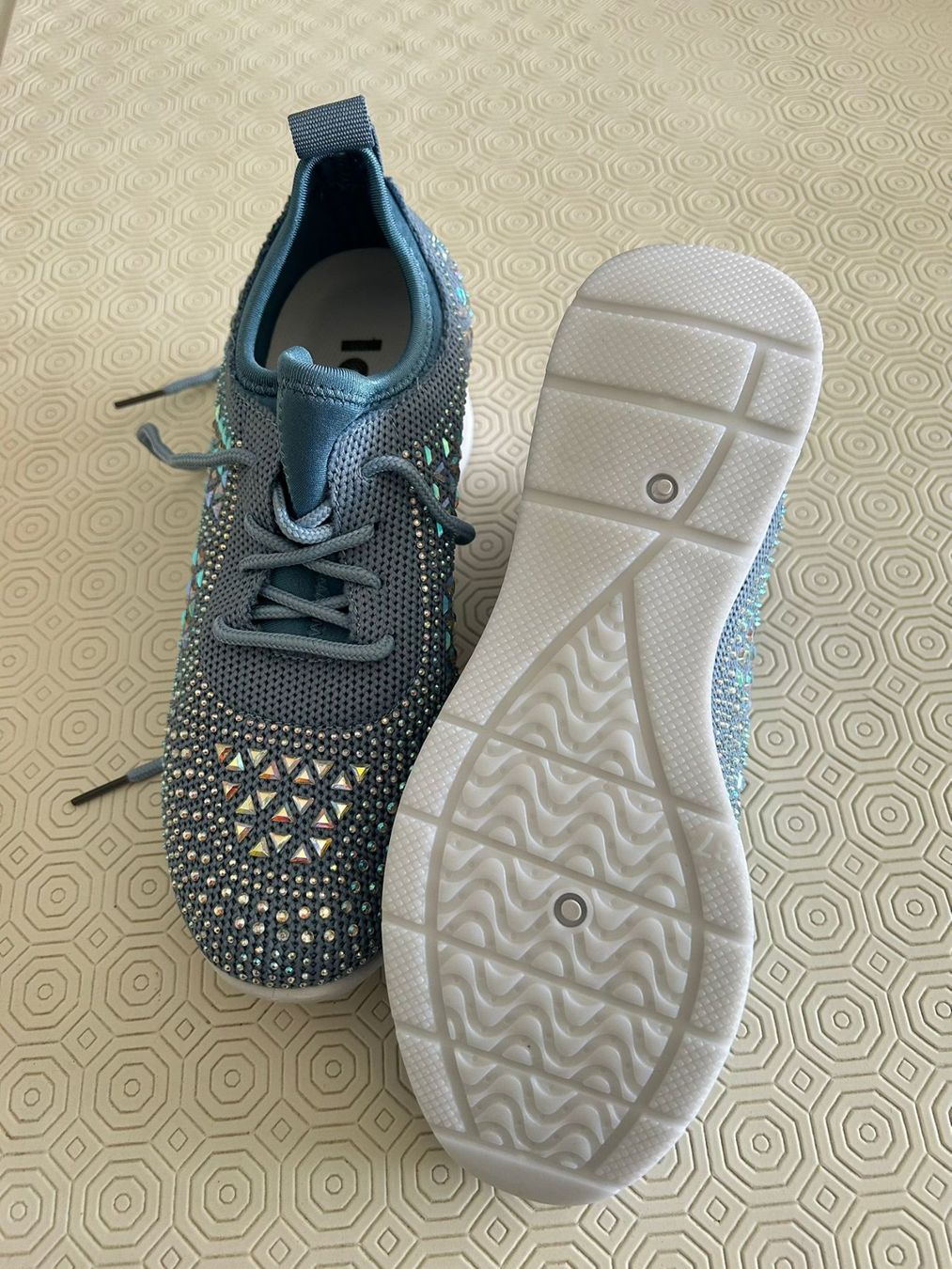 Scarpe da donna: Scarpe azzurre con strass n.37 nuove – Nuovo (secondo la descrizione) da Melano venduto da H-Sara 1