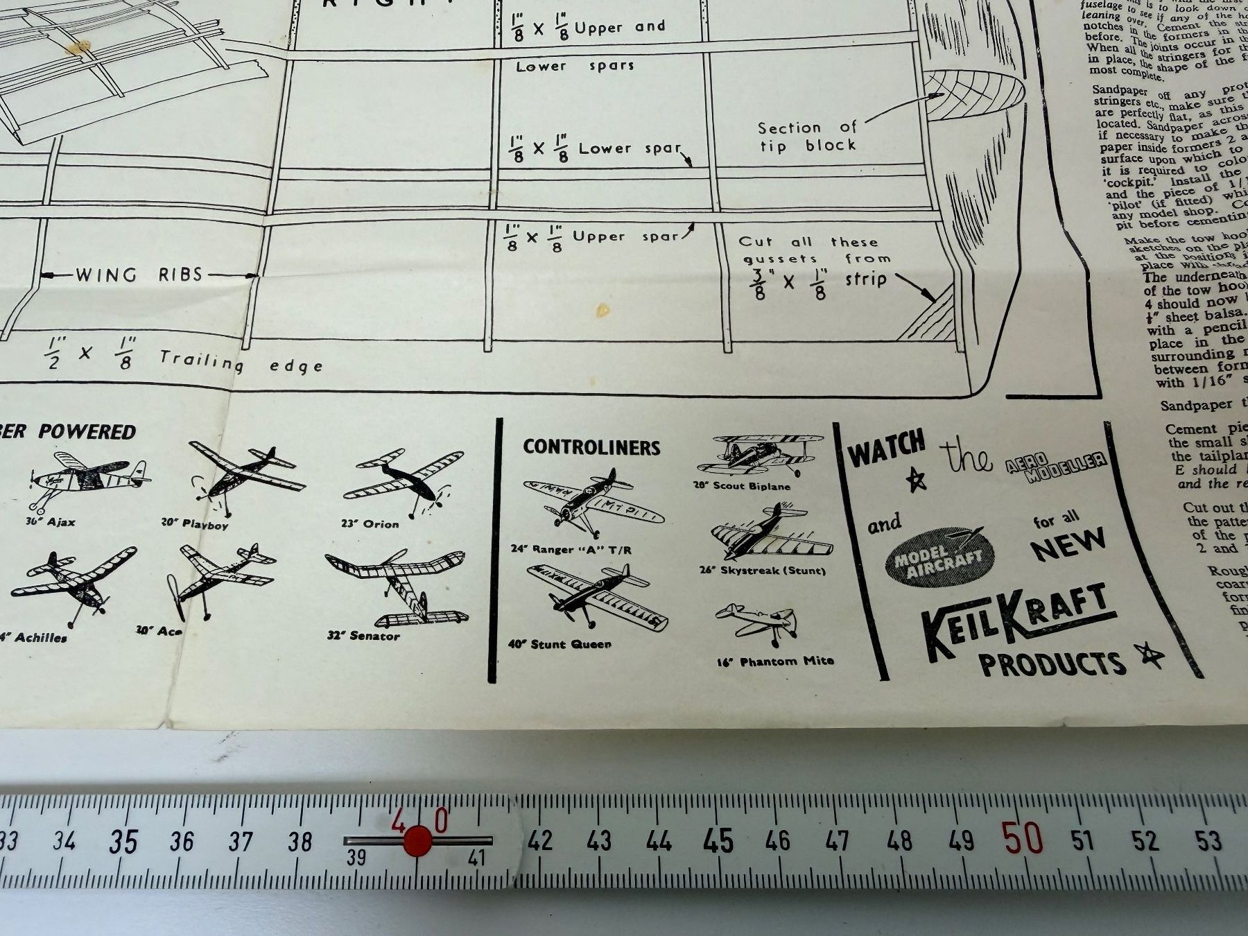 Tutti i ricambio: Bauplan KeilKraft antik – Usato da Wettingen venduto da jo_walters 1